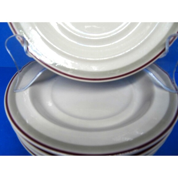 Epoch Essence Stoneware Bolero 6" Saucer Plates  Set Of Five - Picture 2 of 8